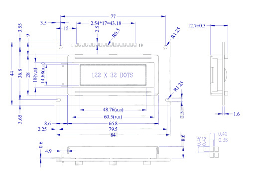 12232 size drawing