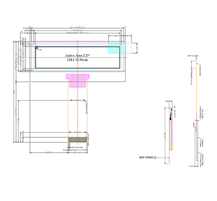 2.23 oled drawing