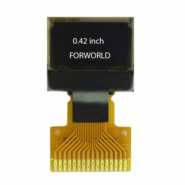 0.42 oled front view