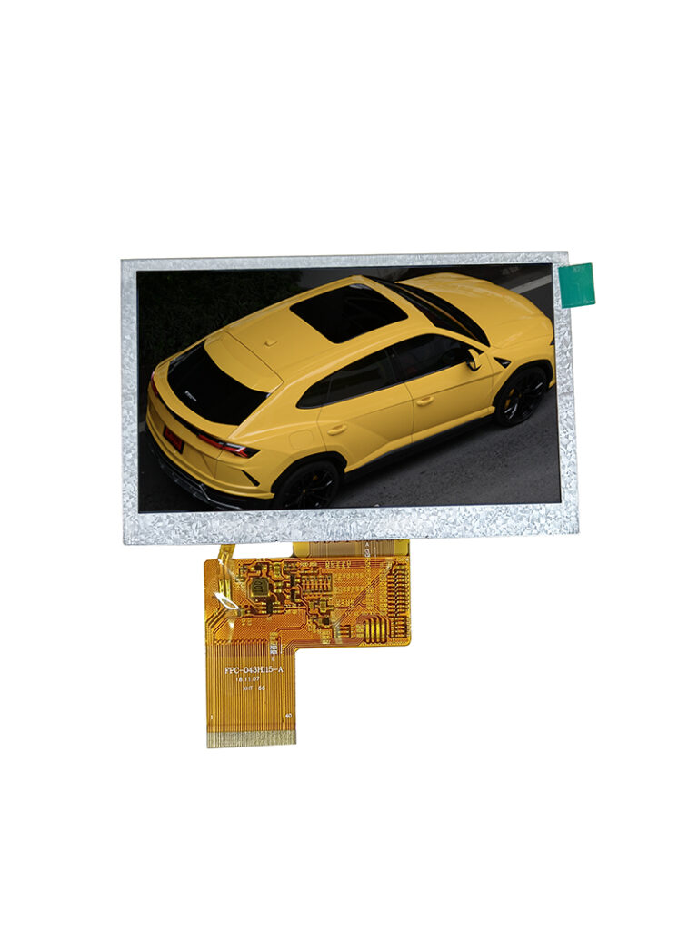 4.3 inch High Resolution 800 RGB x 480 40pin Color TFT LCD Display ...