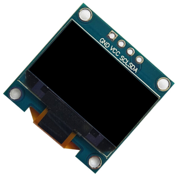 0.96 inch oled module black view