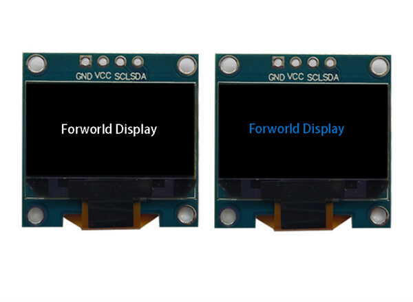 0.96 inch oled module front view