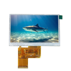 4.3 inch sunlight readable lcd display